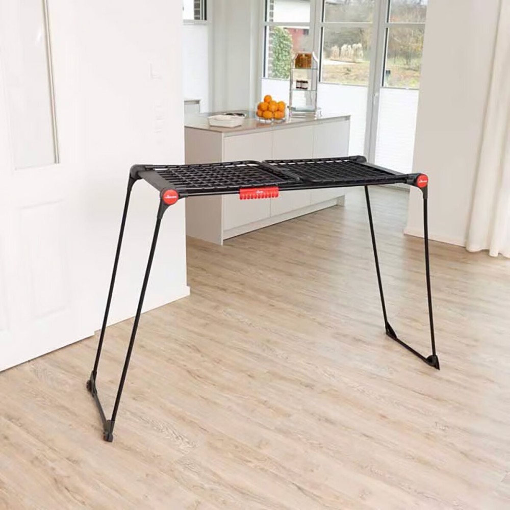 Corde à linge Vileda infinity flex ultimate extensible Noir mat 30 m