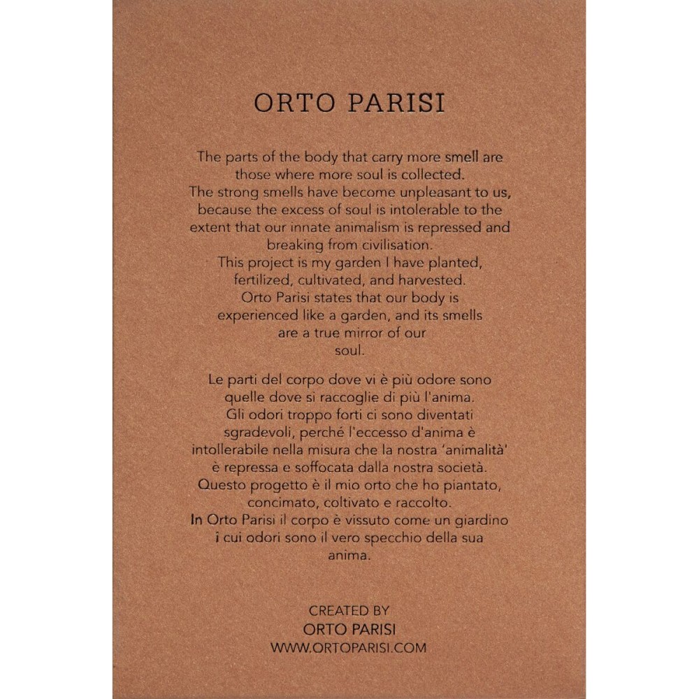 Unisex-Parfüm Orto Parisi BOCCANERA 50 ml
