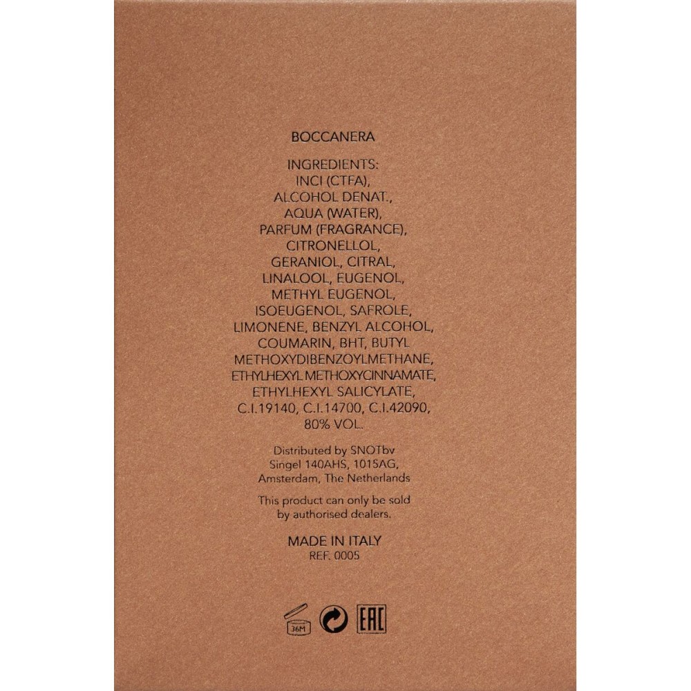 Unisex-Parfüm Orto Parisi BOCCANERA 50 ml