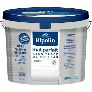 Paint Ripolin 441725 White Matt 5 L