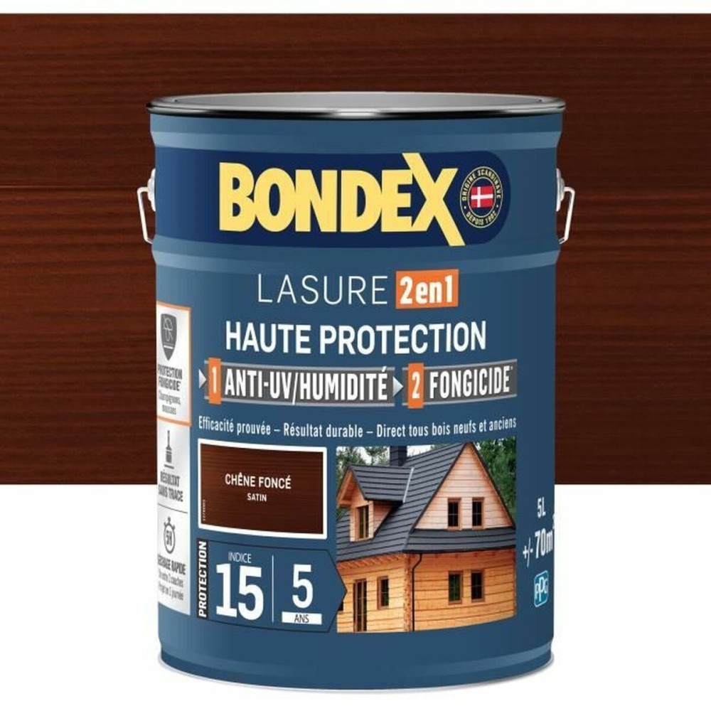 Varnish Bondex Oak Satin finish 5 L