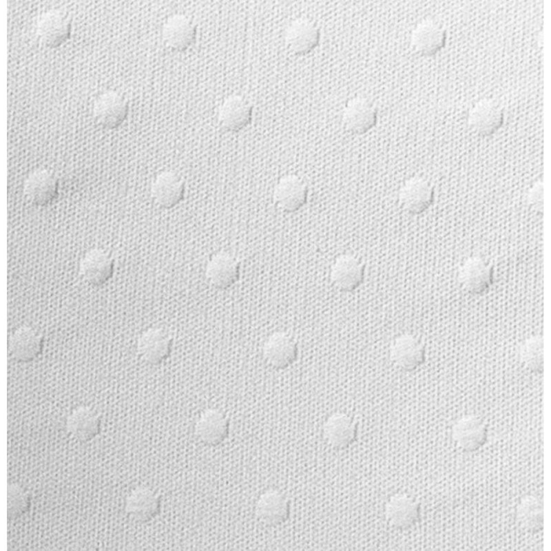 Bedspread (quilt) Hosteline CARMINA White Single (1 Piece)