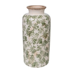 Vase Romimex Vert Beige Porcelaine 15 x 32 x 15 cm