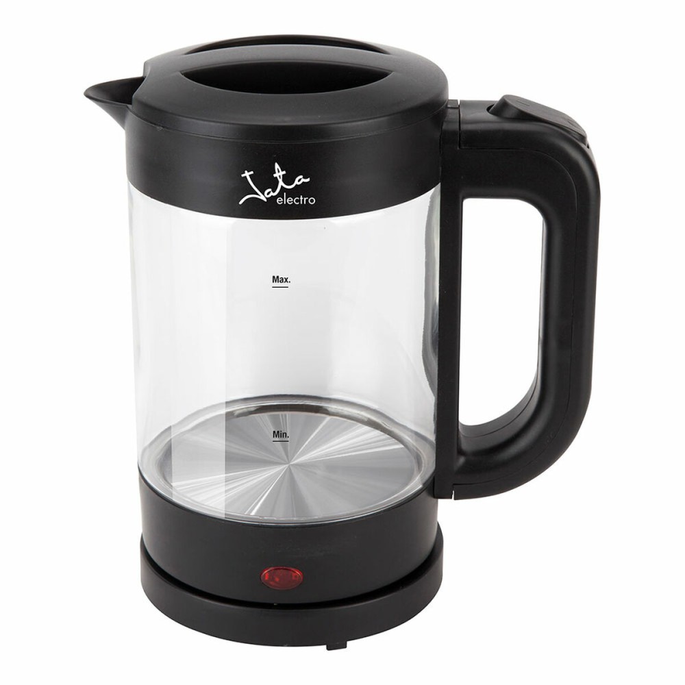 Wasserkocher JATA 1500 W 1,2 L Durchsichtig Edelstahl Borosilikatglas