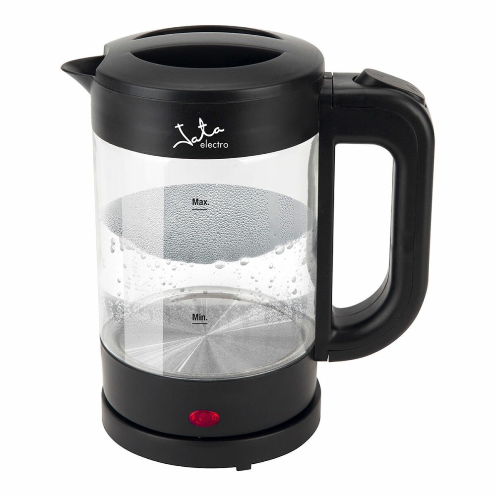 Wasserkocher JATA 1500 W 1,2 L Durchsichtig Edelstahl Borosilikatglas