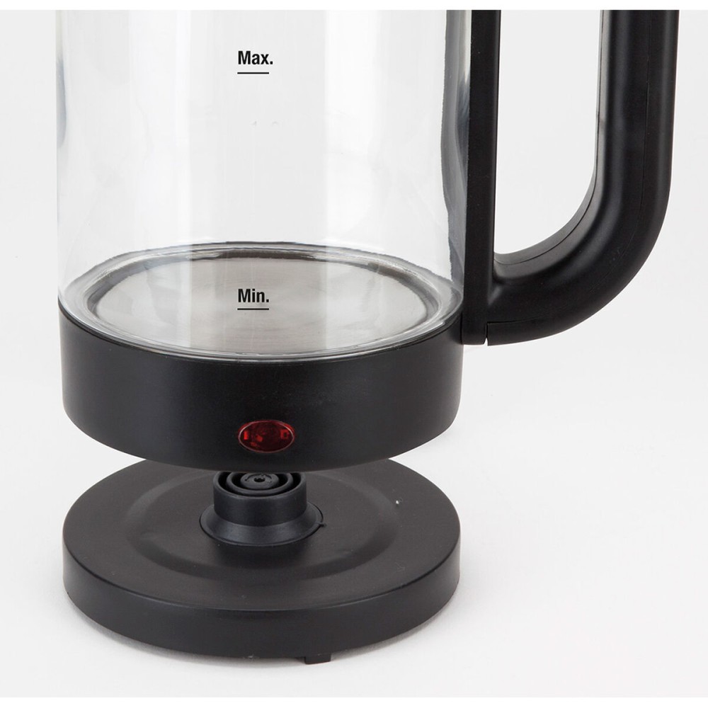 Wasserkocher JATA 1500 W 1,2 L Durchsichtig Edelstahl Borosilikatglas