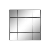 Wandspiegel Home ESPRIT Schwarz Fenster 122 x 2 x 122 cm