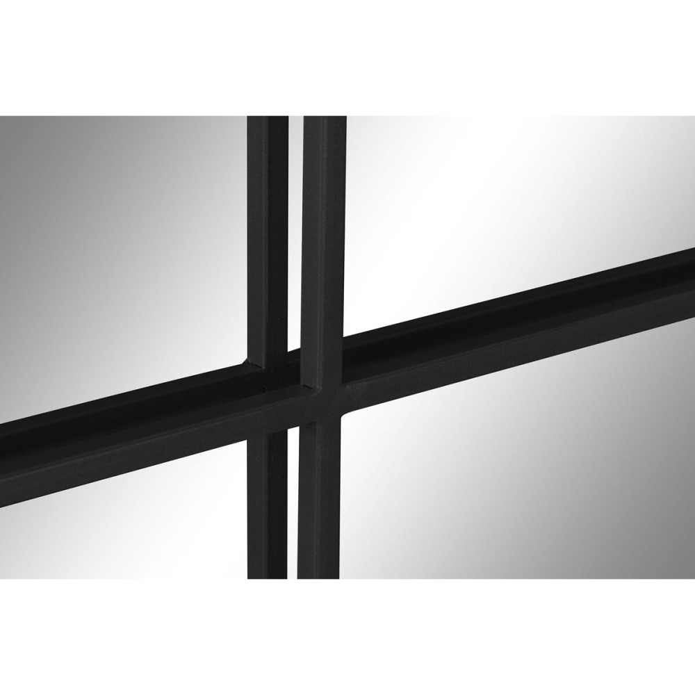 Wandspiegel Home ESPRIT Schwarz Fenster 122 x 2 x 122 cm