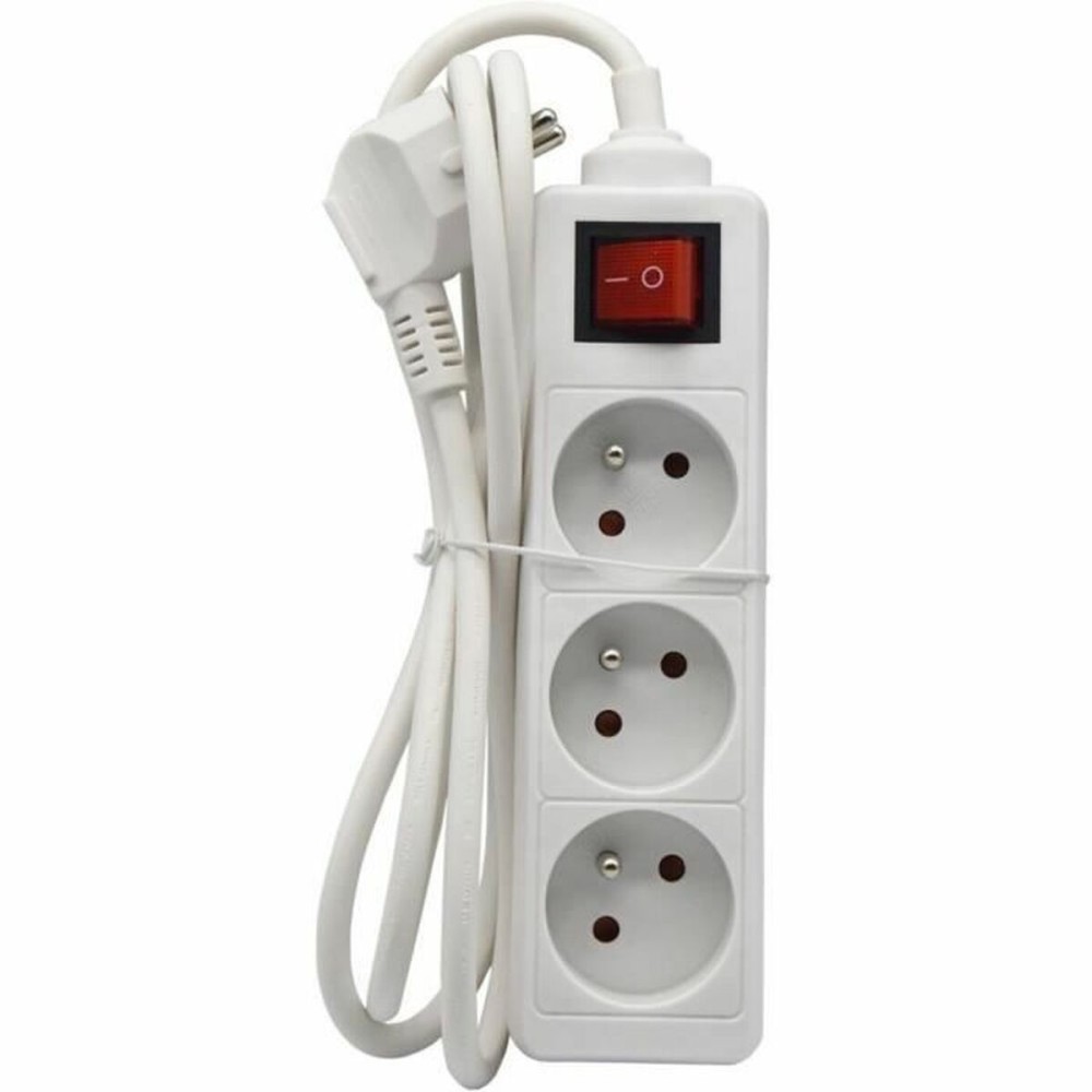 Rallonge 3 prises Schuko avec interrupteur GAO