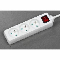 Rallonge 3 prises Schuko avec interrupteur GAO