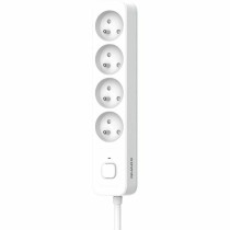 4-socket plugboard with power switch QUARX (3 m)