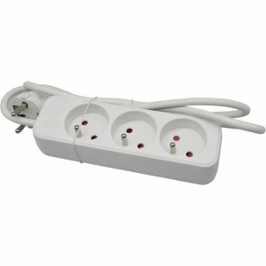 Rallonge 3 prises Schuko sans interrupteur GAO
