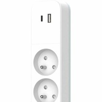 Rallonge 4 prises Schuko avec interrupteur QUARX (1,5 m)