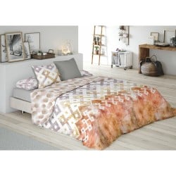 Parure de couette Pierre Cardin VAIL Orange Lit 1 persone 3 Pièces