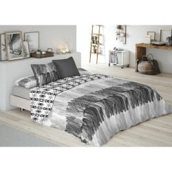 Housse de Couette Pierre Cardin TOPACIO Noir 144 Fils 150 x 230 cm