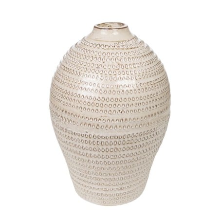 Blumenvase Romimex Beige Terrakotta 19 x 28 x 19 cm