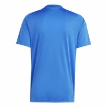 Kurzärmiges Fußball T-Shirt für Männer Adidas Italia 1ª 24 Blau
