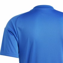 Kurzärmiges Fußball T-Shirt für Männer Adidas Italia 1ª 24 Blau