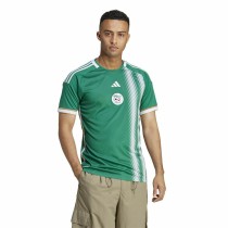 Kurzärmiges Fußball T-Shirt für Männer Adidas Algeria 22/23 grün