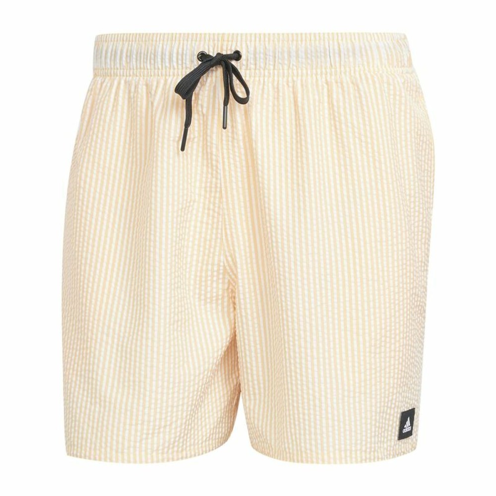 Men’s Bathing Costume Adidas Stripey Classics White Light brown
