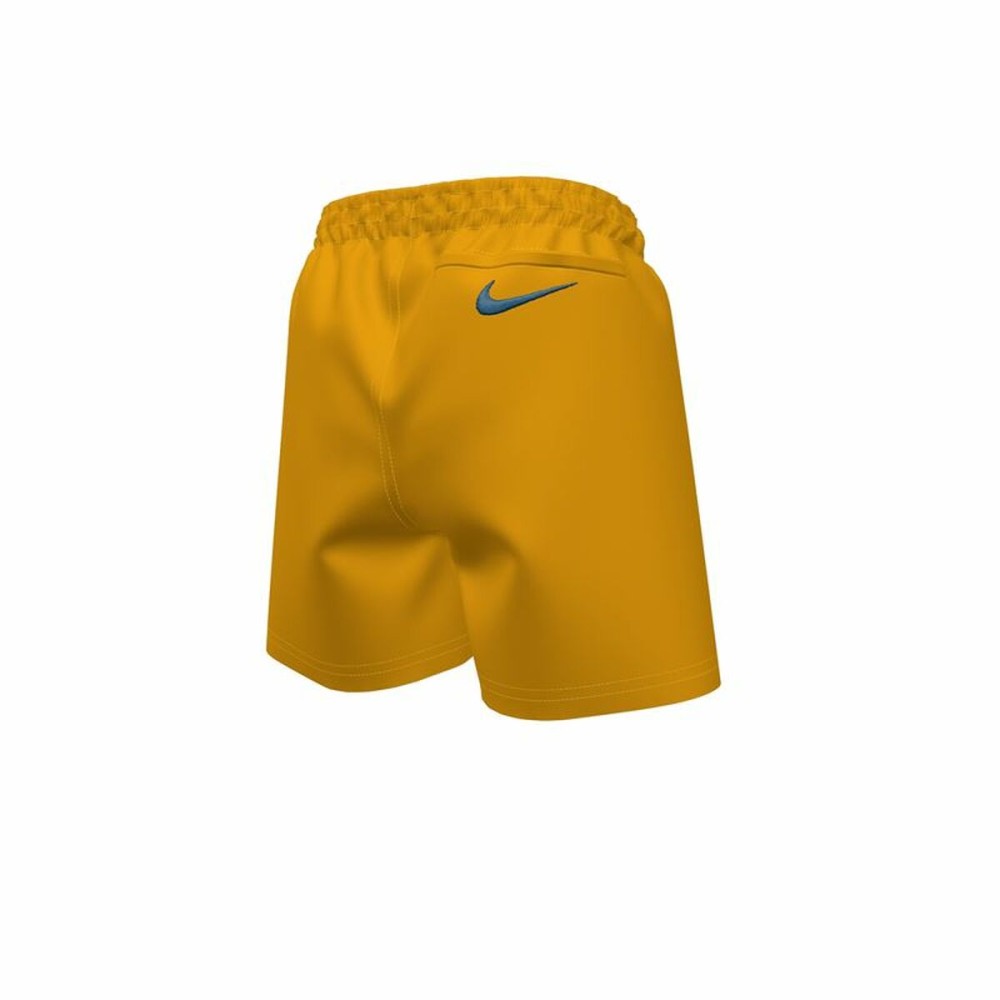 Children’s Bathing Costume Nike 4" Volley Short Ocre