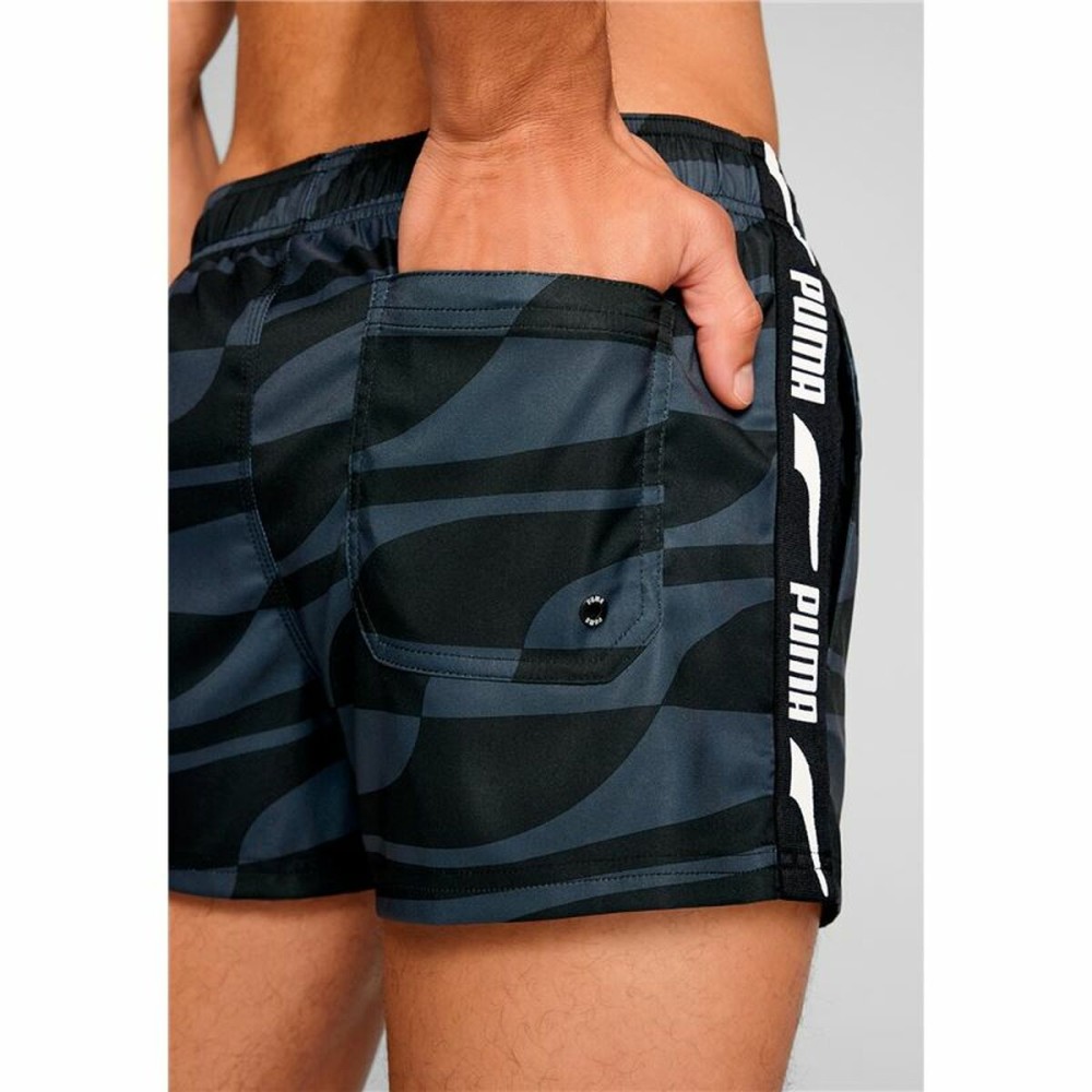 Men’s Bathing Costume Puma Formstrip 1P Black