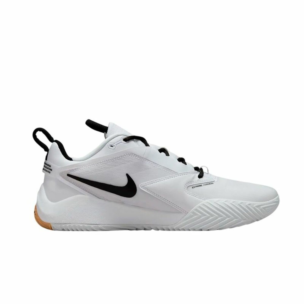 Basketballschuhe für Erwachsene Nike Airzoom Hyper Ace 3 Weiß Schwarz