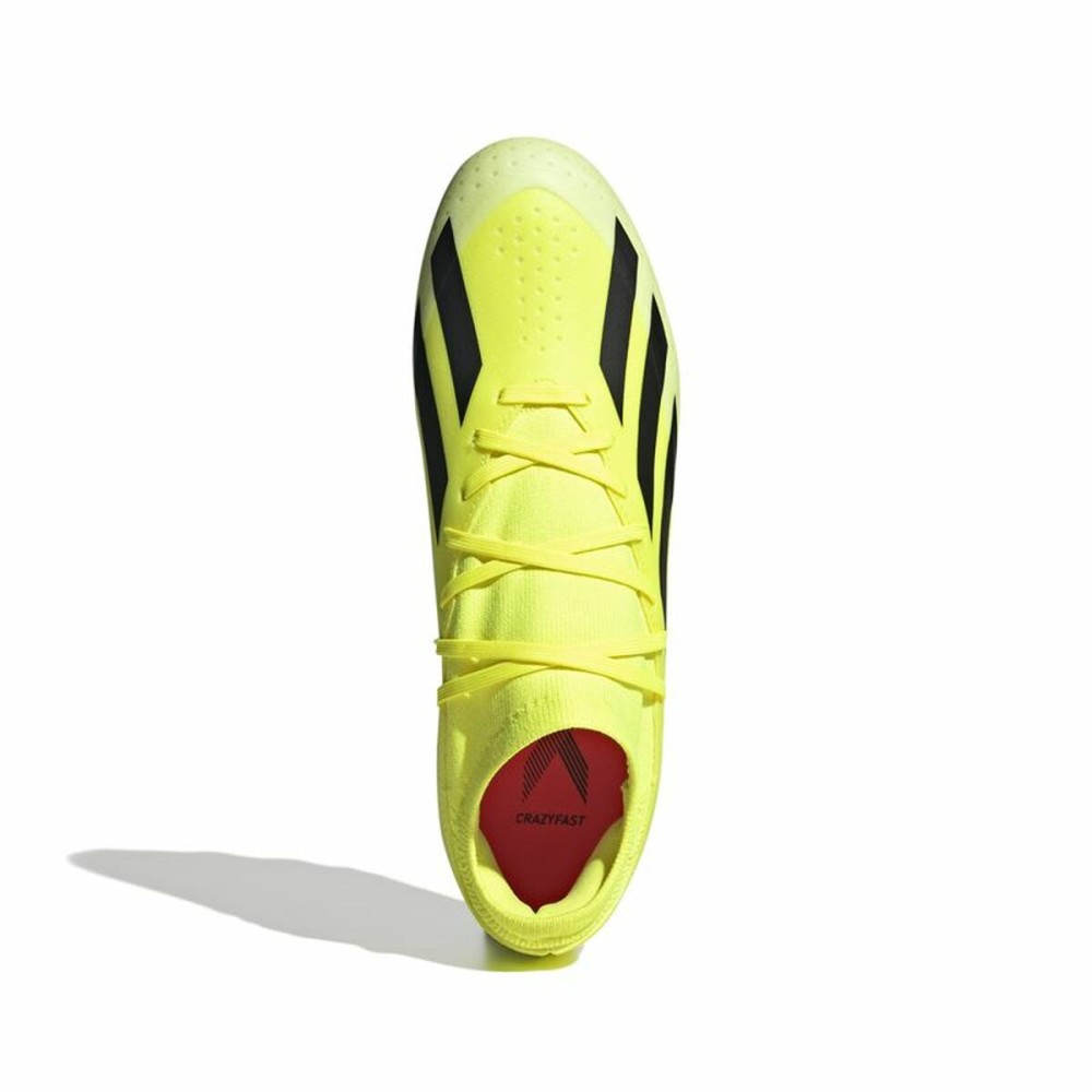Chaussures de Football pour Adultes Adidas X Crazyfast League Mg Jaune