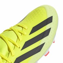 Chaussures de Football pour Adultes Adidas X Crazyfast League Mg Jaune