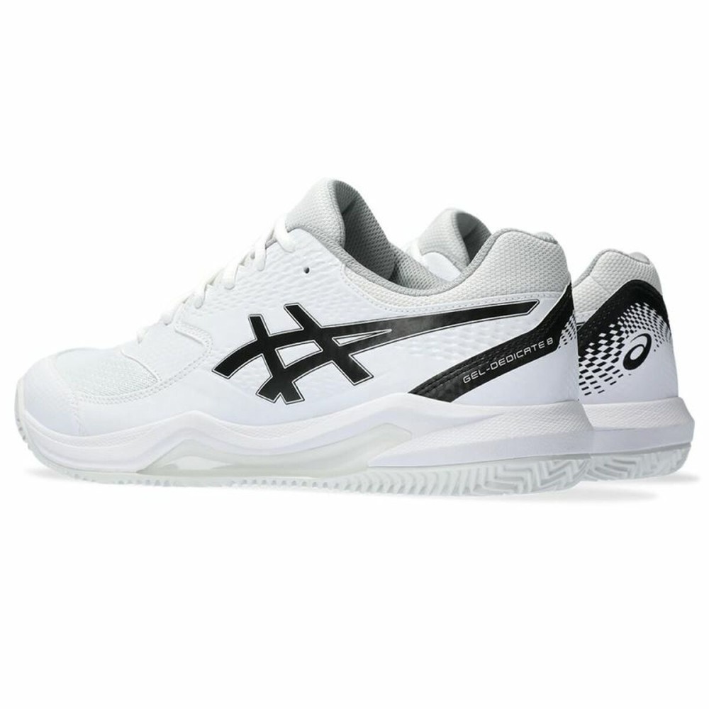 Tennisschuhe für Männer Asics Gel-Dedicate 8 Clay Weiß