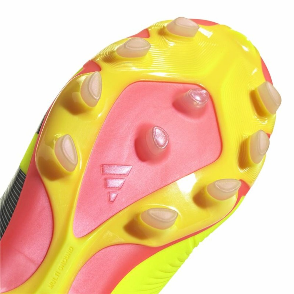 Chaussures de Football pour Adultes Adidas Predator Pro Mg Jaune