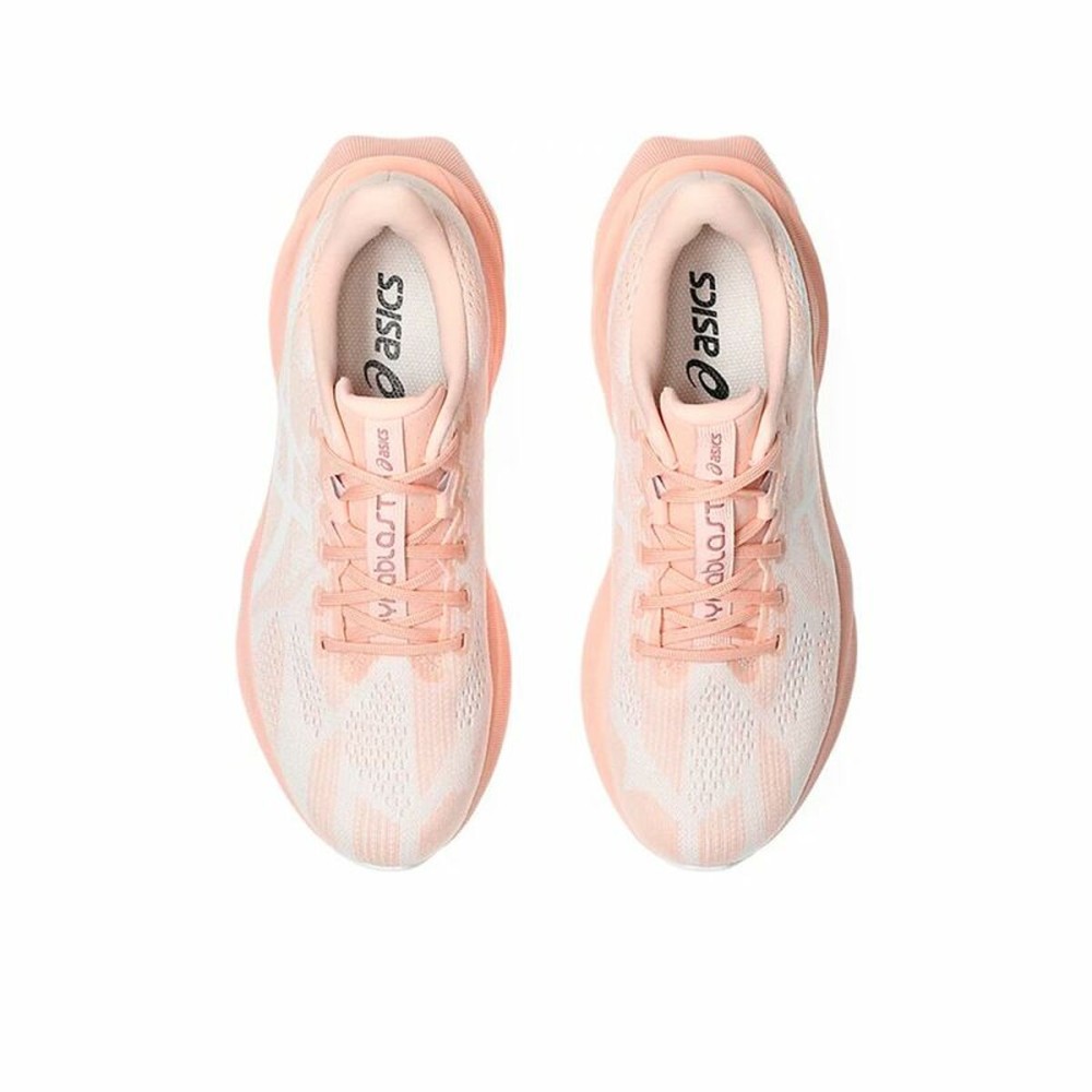 Running Shoes for Adults Asics Dynablast 5 White Orange Salmon