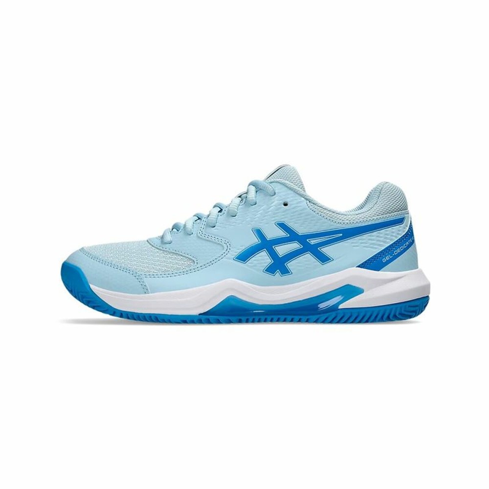 Women's Tennis Shoes Asics Gel-Dedicate 8 Clay Light Blue