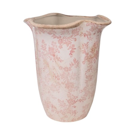 Vase Romimex Beige Pink Porcelain 20 x 24 x 20 cm