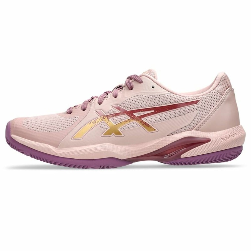 Adult's Padel Trainers Asics Solution Swift Ff 2 Padel Pink Salmon