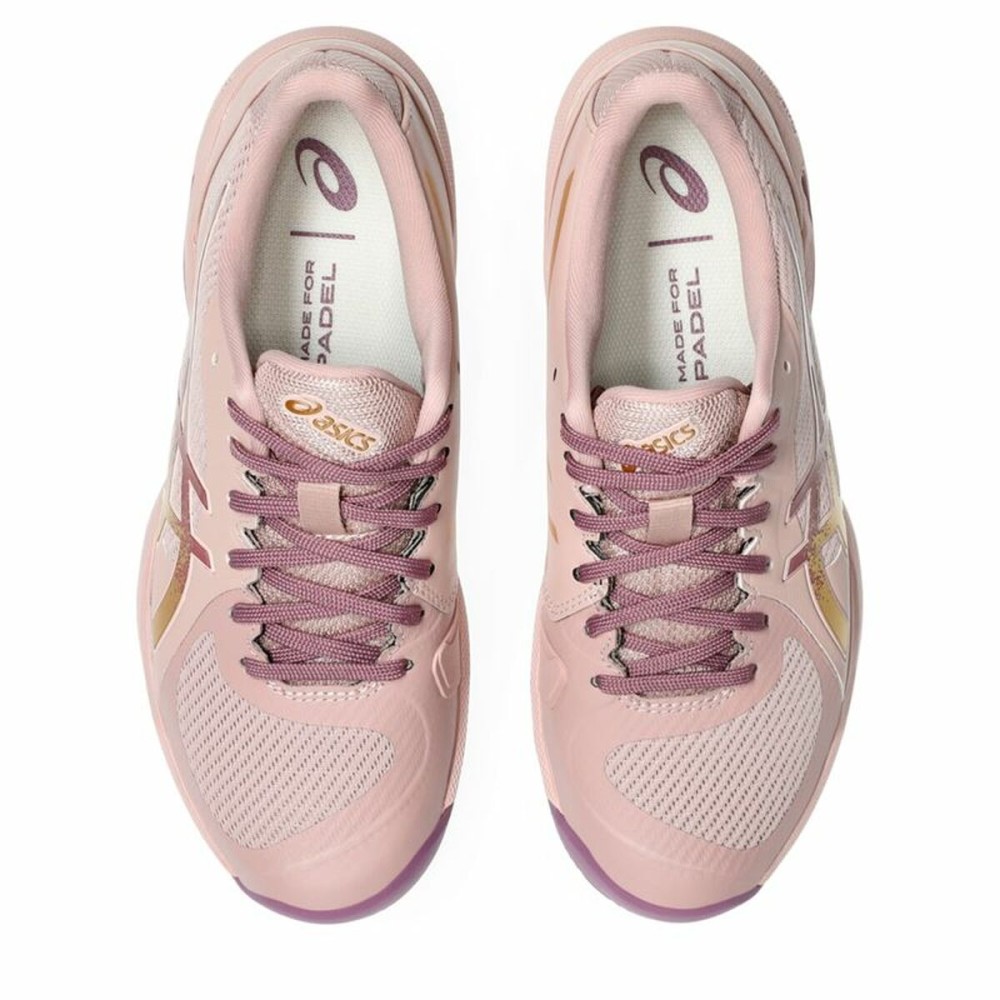 Adult's Padel Trainers Asics Solution Swift Ff 2 Padel Pink Salmon
