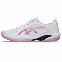 Women's Tennis Shoes Asics Solution Swift Ff 2 Clay White Pink
