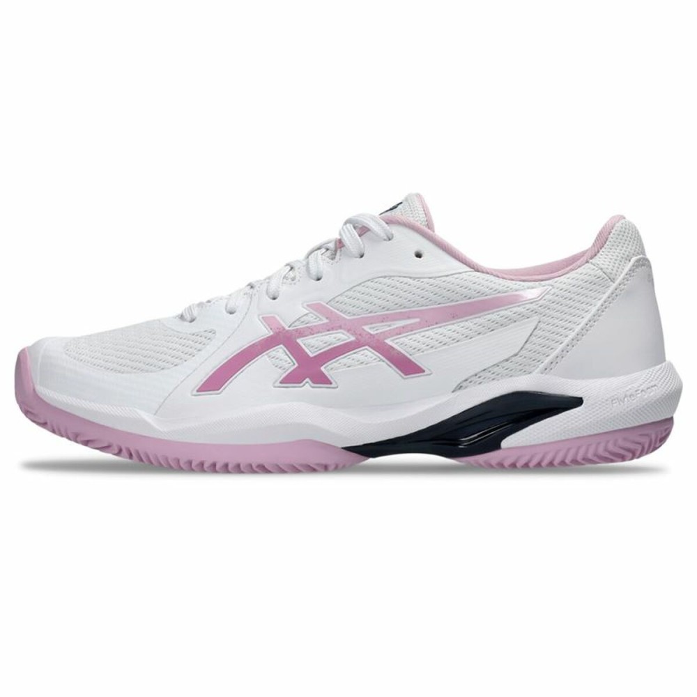 Women's Tennis Shoes Asics Solution Swift Ff 2 Clay White Pink