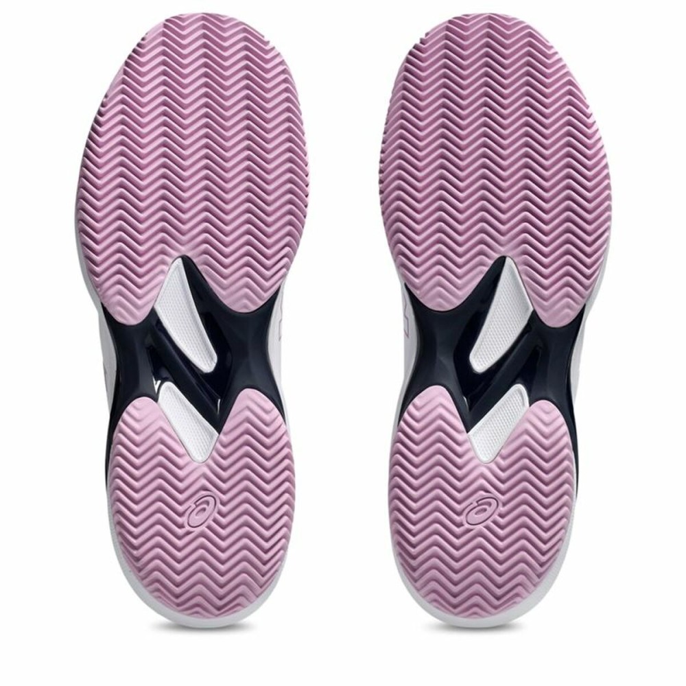 Tennisschuhe für Frauen Asics Solution Swift Ff 2 Clay Weiß Rosa