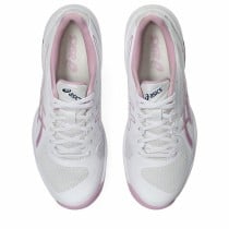 Chaussures de Tennis pour Femmes Asics Solution Swift Ff 2 Clay Blanc Rose
