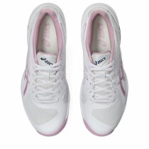 Women's Tennis Shoes Asics Solution Swift Ff 2 Clay White Pink