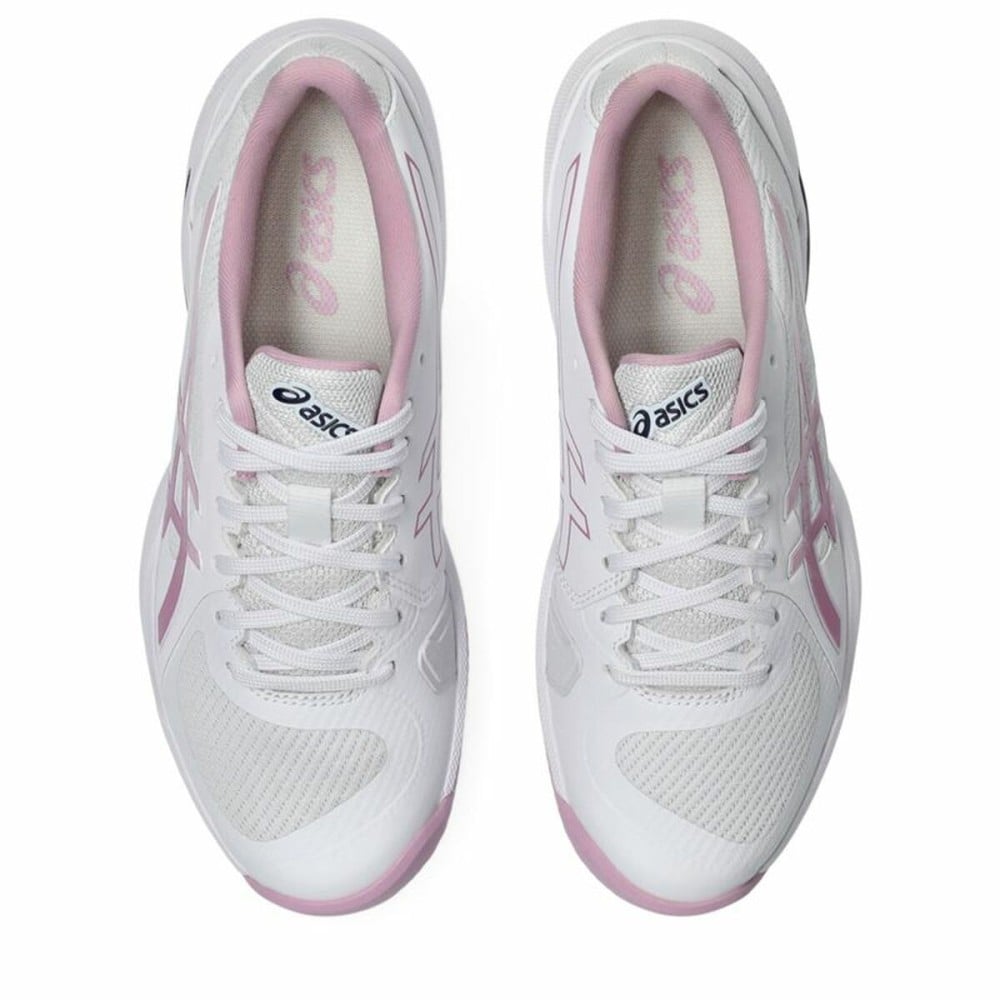 Chaussures de Tennis pour Femmes Asics Solution Swift Ff 2 Clay Blanc Rose