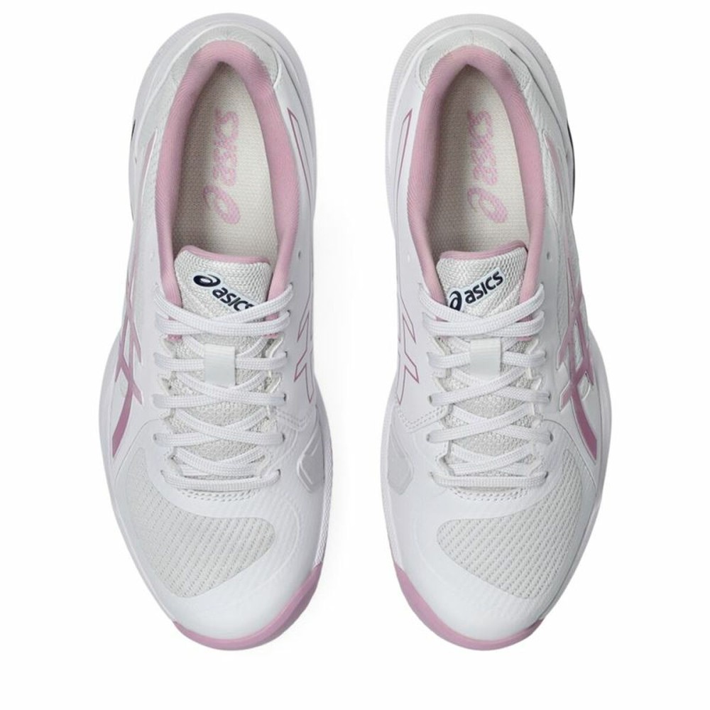 Women's Tennis Shoes Asics Solution Swift Ff 2 Clay White Pink