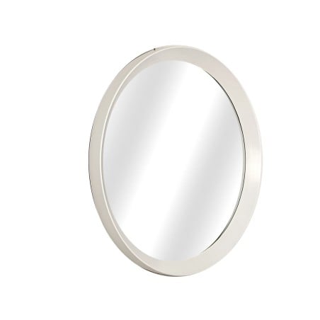 Wall mirror Romimex White polystyrene 80 x 80 x 3 cm Circular