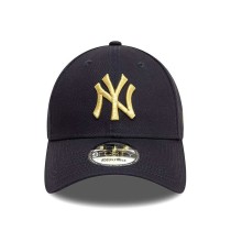 Sportkappe New Era METALLIC 9FORTY NEYYAN NVYMTG 60595195 Marineblau Einheitsgröße