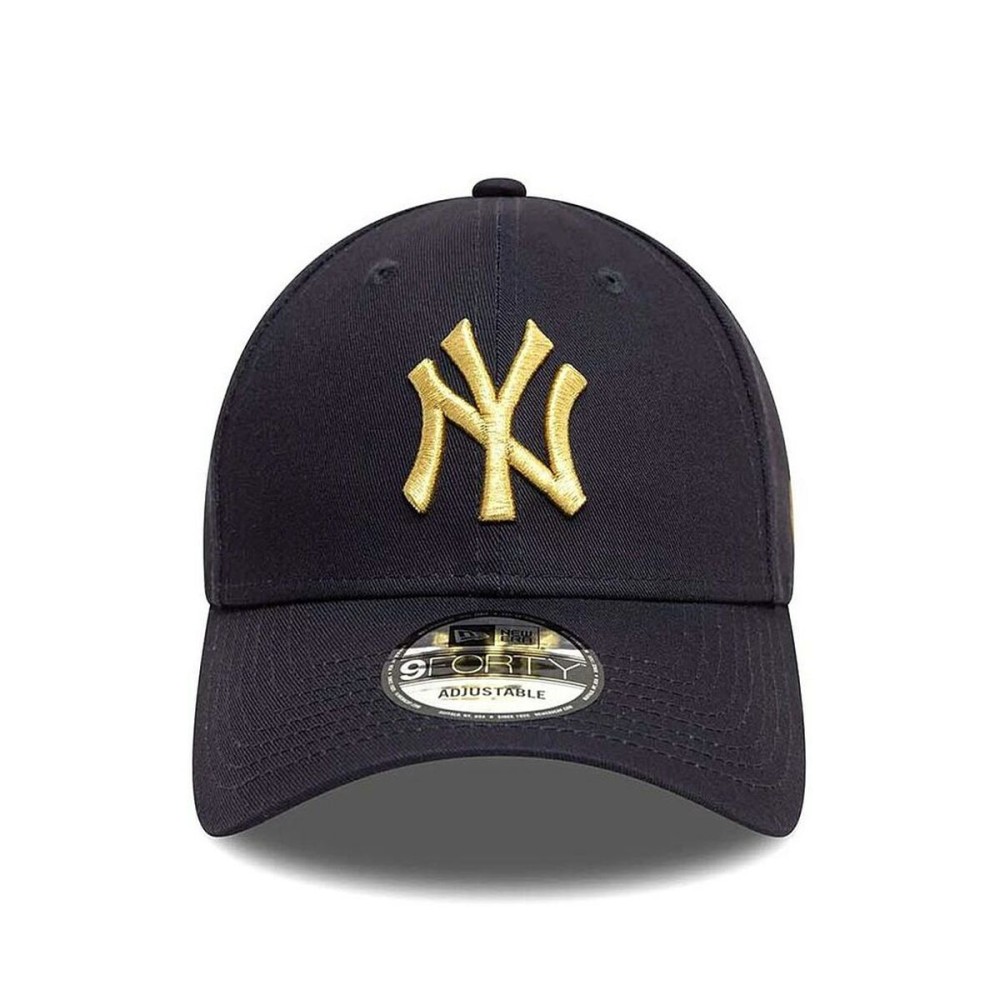 Sports Cap New Era METALLIC 9FORTY NEYYAN NVYMTG 60595195 Navy Blue One size