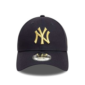 Sportkappe New Era METALLIC 9FORTY NEYYAN NVYMTG 60595195 Marineblau Einheitsgröße