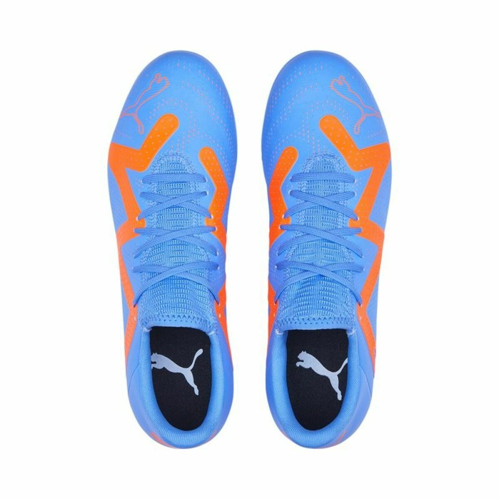 Chaussures de Football pour Adultes Puma Future Play Mg Glimmer Bleu Unisexe