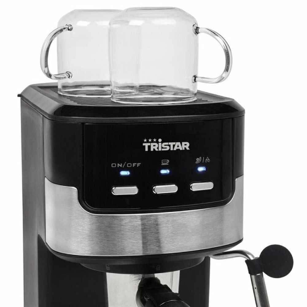 Manuelle Express-Kaffeemaschine Tristar CM-2278 Schwarz Silber 1,25 L 20 bar