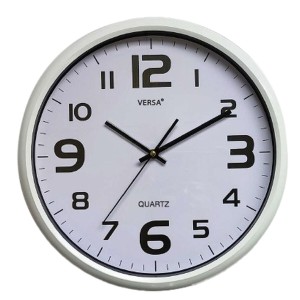 Wanduhr Versa Kunststoff